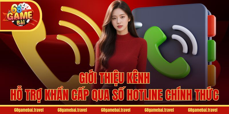Giới thiệu kênh hỗ trợ khẩn cấp qua số hotline chính thức